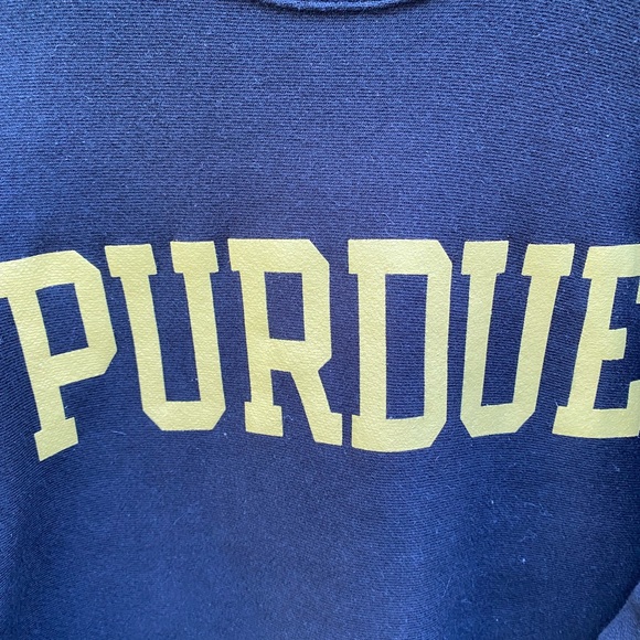 Vintage Champion Purdue University Crewneck Original Reverse Weave RARE - Picture 2 of 6